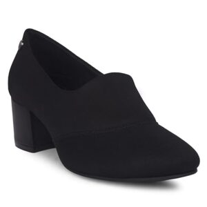 Bata 6596 LEE Block Pump Black Pump Shoes for Women | Perfect for Casual and Formal Outing | Durable | Lightweight | Comfortable