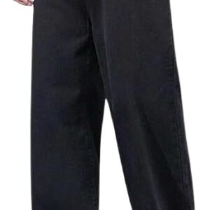 Loose Fit Jeans for Men – Oversized Mid Rise Baggy Denim Pants