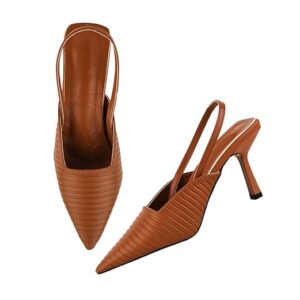 SilverArrow girls Cove Serenade Heeled Sandal | Stiletto Heel |Fashion Sandals |Ankle Strap | Single Strap | Perfectly designed for casual outings and parties