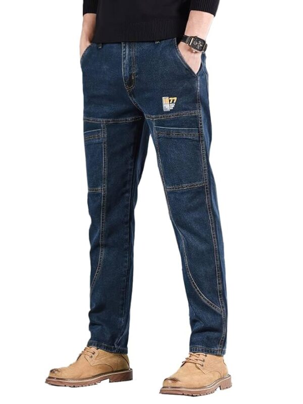 TOPLOT Men Jeans | Stylish Denim Look | Regular Fit Design | Comfortable Wear Structure | Trendy Look Styling | Easy Movement Fit | Perfect for Casual & Everyday Wear (5213)