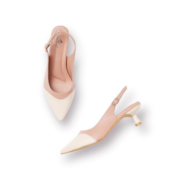 Marc Loire Women Solid Pointed Toe Pump Shoes with Stilettoes Heels for Parties and Formal Occasions