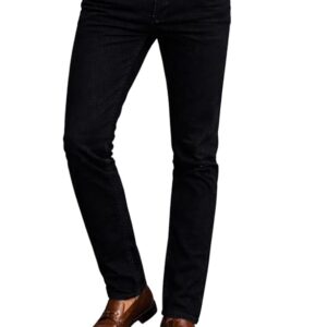 Louis Philippe Men's Slim Fit Stretch Fabric for Comfort Premium wash Aesthetic Authentic Twill and Durable Jeans