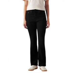 Levi's Women's 725 Black Flared Fit High-Rise Jeans