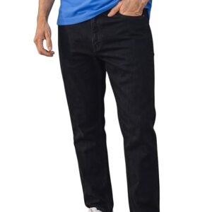 Louis Philippe Men's Slim Fit Stretch Fabric for Comfort Premium Wash Aesthetic Authentic Twill and Durable Jeans