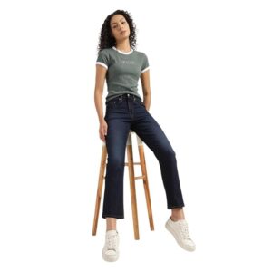 Levi's Women's High Rise 724 Slim Straight Fit Jeans