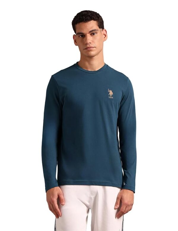 U.S. Polo Assn. Men's Cotton Regular fit T-Shirt