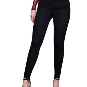 Miss Chase Women's Skinny High Rise Cropped Stretchable Denim Jeans