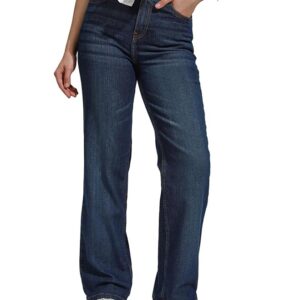 Tokyo Talkies Women's Straight Fit Regular Jeans | Stretchable Mid-Rise Jeans Pant