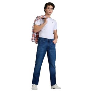 Pepe Jeans Men's Straight Fit Jeans | Mid Rise | Casual Denim | Stretch Fit | Jeans for Man