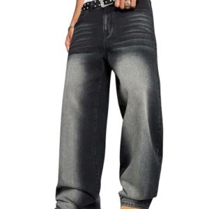 KOTTY Baggy Jeans for Men | Mens Wide Leg Relax Fit Jeans | Baggy Jean's for Boys | Oversized Jean's for Streetwear