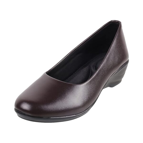 Mochi Women's Formal Faux Leather Fashion Pumps