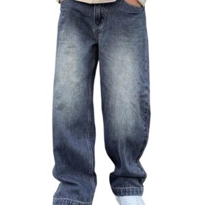 KOTTY Men's Straight Fit Jeans – Classic Denim with Comfortable Fit, Durable Fabric, and Timeless Style