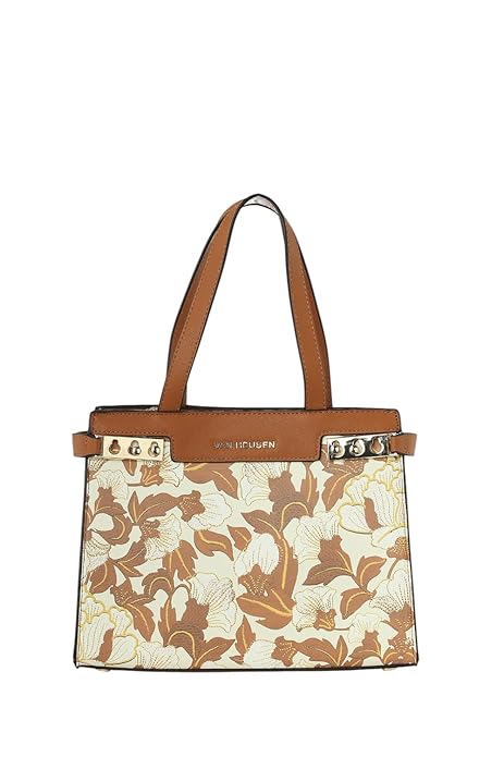 Van Heusen Women's Handbag With Double Strap | Graphic Print | Office Bag