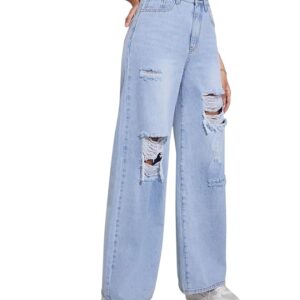 GRECIILOOKS Women Mid Rise Jeans | Jeans Pant | Bootcut Jeans High Waist | Jeans | Baggy Jeans | Ripped Jeans