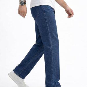 ROTUS Men's Regular Fit Mid Rise Jeans