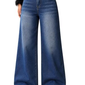 ADBUCKS Baggy Jeans for Women || Women,s Loose Jean Pants || Oversized Jean's for Women's || Wide Leg Jean,s for Woman || Casual Jins for Woman's