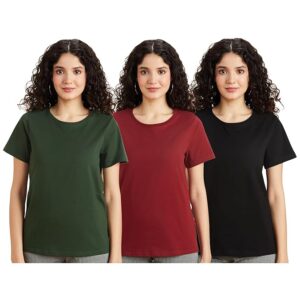 Amazon Brand - Symbol Women's Cotton Stretch Regular Fit Round Neck Sleeveless T-Shirt (Available in Plus Sizes)