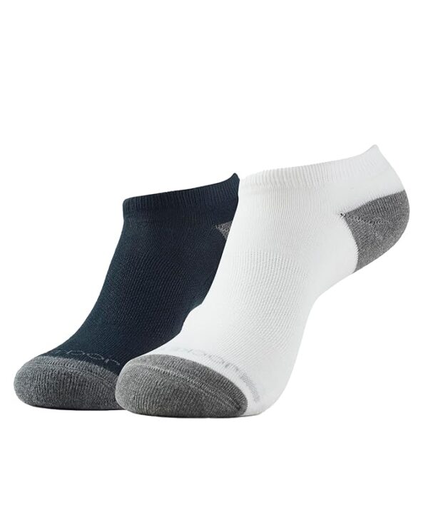 Jockey 7506 Women's Cotton Nylon Blend Solid Active Wear Low Show Socks (Pack of 2)