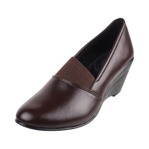 Mochi Women Leather Pump Heels