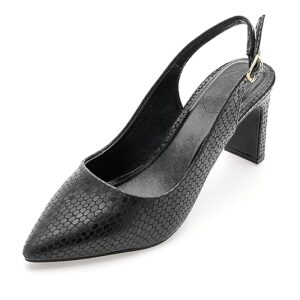 Symbol Premium Women's 'Desk to Dinner' Slingback Pumps (Ortholite Insole|Stylish Heels)