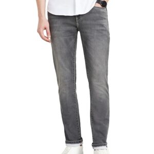 Symbol Premium Men's Slim Fit Stretchable Jeans | Casual Denim | Cotton Stretch | Fashion Shades of Black & Blue (Available in Plus Sizes)
