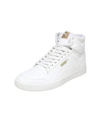 Puma Mens Shuffle Court Zest Mid Sneaker