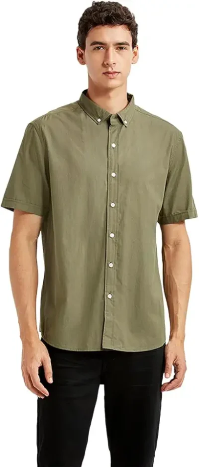 Levi's Men's Cotton Solid Slim Fit Shirt