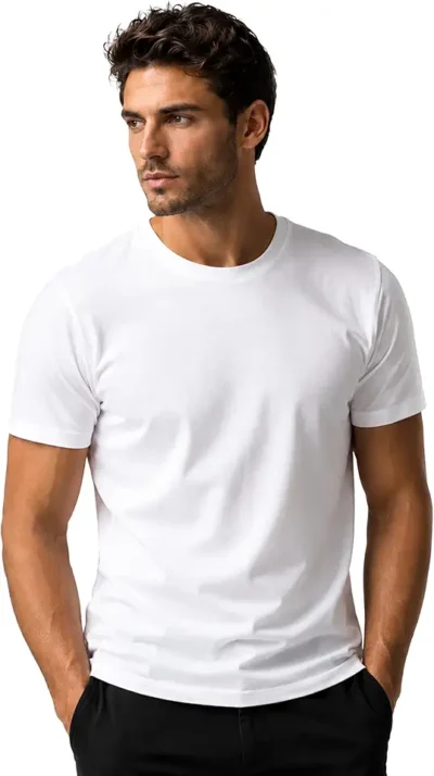 London Hills T Shirt For Man | Men Round Neck Tshirts | Tshirt Shirts Men | Gym T Shirts For mens Workout | T-shirts For Man Cotton Stylish Round Neck T Shirt Half Sleeve Regular Fit Solid Multicolour
